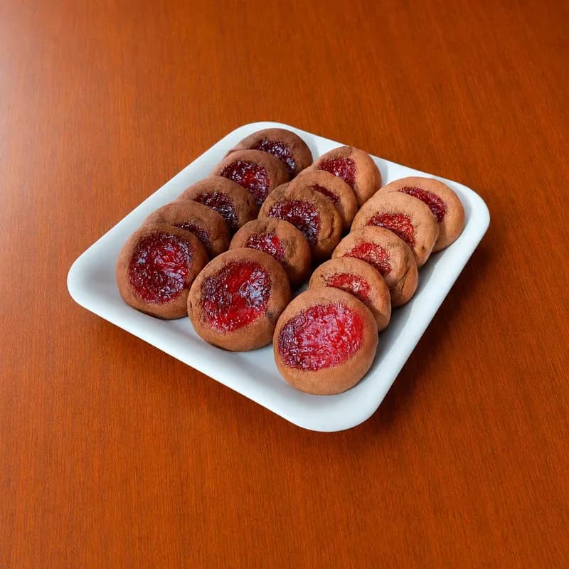Mini ojitos de chocolate