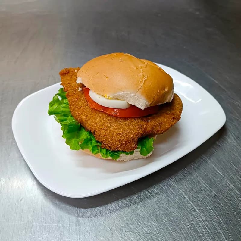 Milanesa al pan